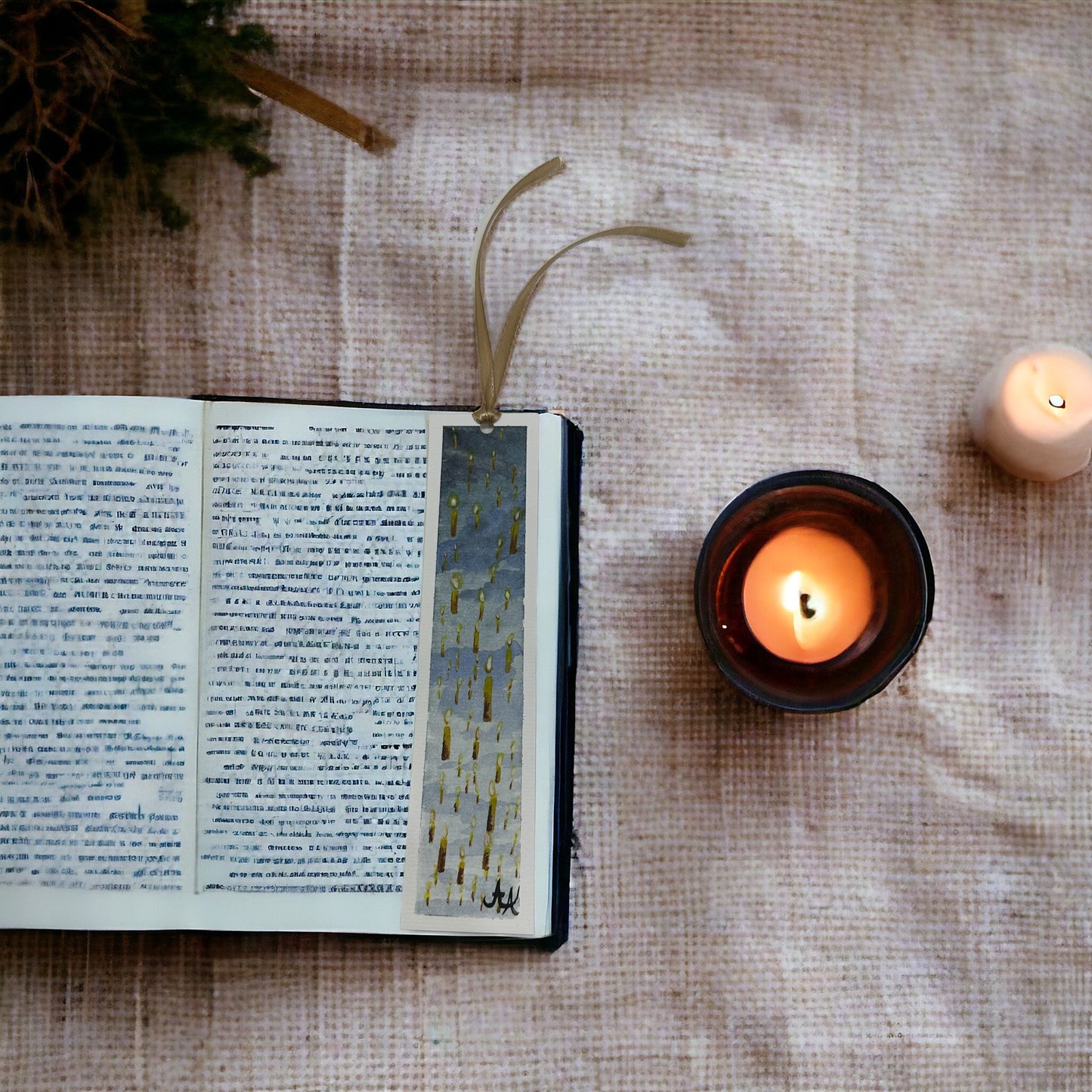 Harry Potter Bookmark Candles